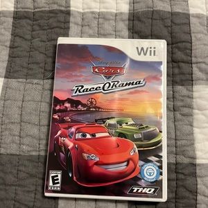Wii Nintendo Disney Cars Race Rama Game